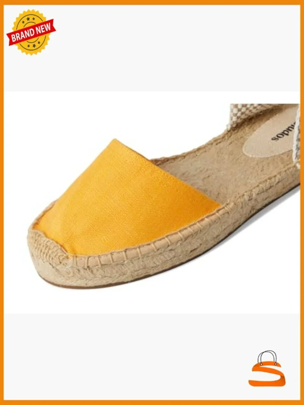Linen lace-up espadrille sandals with jute sole and lace-up closure